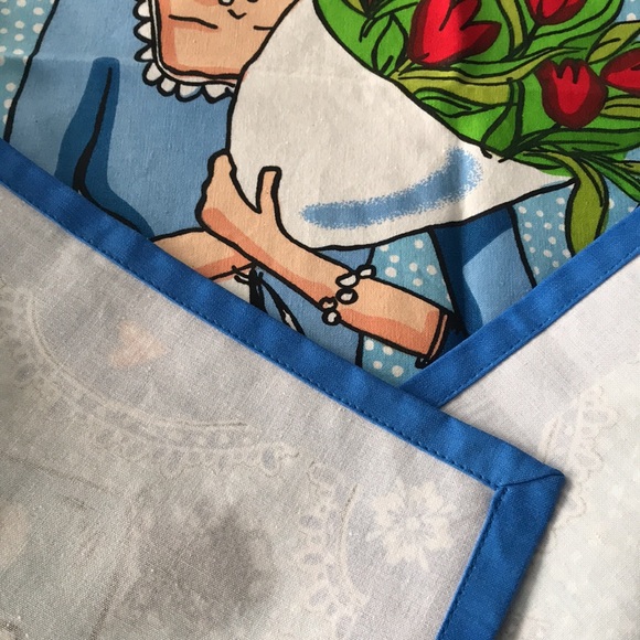 🌻4/$20 Vintage Holland Souvenir Linen Kitchen Towel Original Condition - Picture 6 of 9